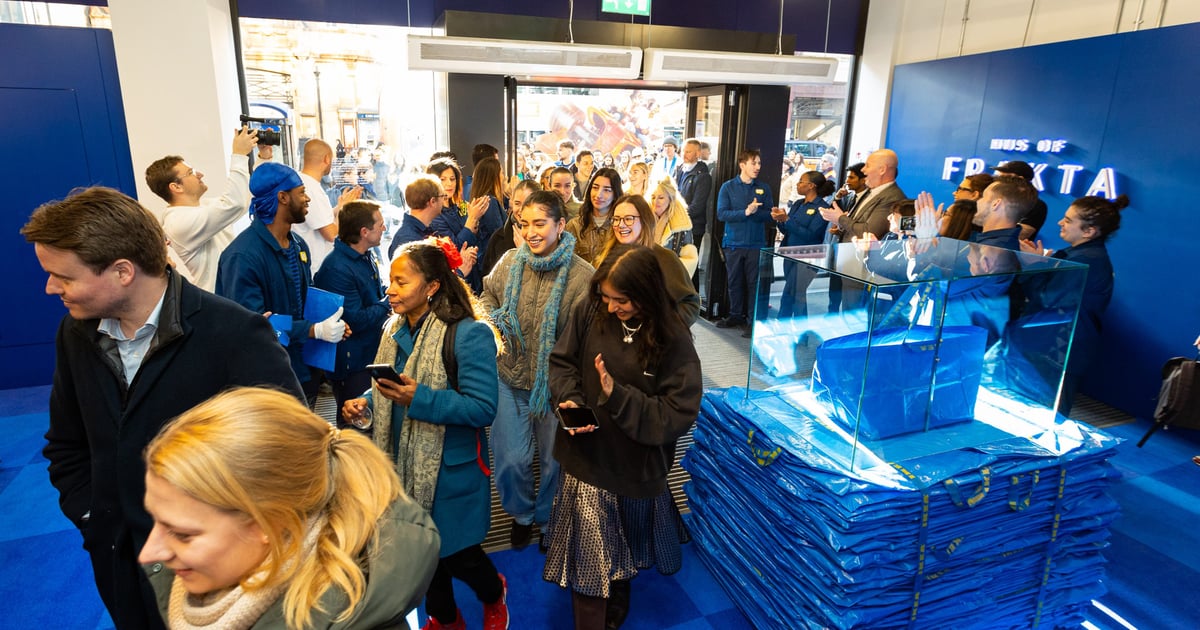 IKEA opens 'Hus of FRAKTA', a pop-up on Oxford Street dedicated to IKEA opens 'Hus of FRAKTA', a pop-up on Oxford Street dedicated to