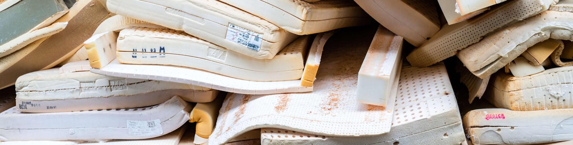 pile of mattresses