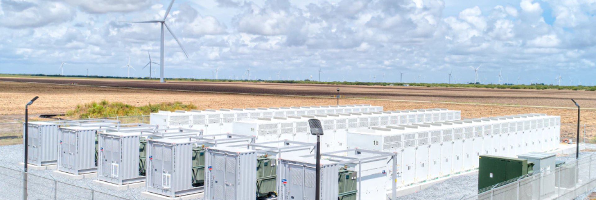 Cameron Battery Storage from above