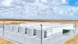 Cameron Battery Storage from above