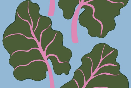 Marimekko - BASTUA Leaf Pattern