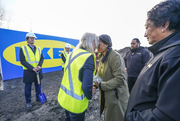 Construction begins on first IKEA store for New Zealand Maori blessing