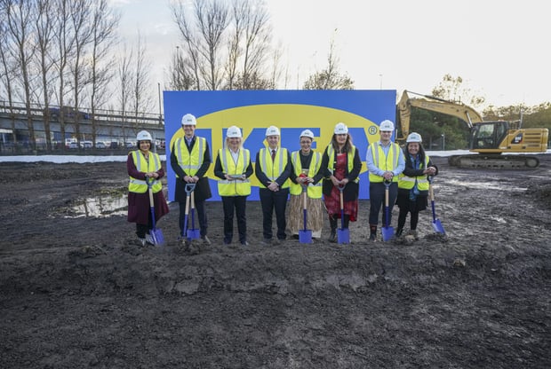 Construction begins on first IKEA store for New Zealand_kick-off ceremony