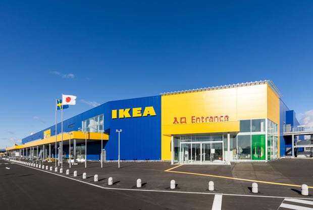 IKEA opens new store in Japan’s north Kanto region_store front