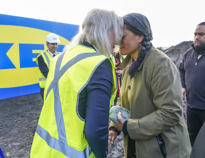 Construction begins on first IKEA store for New Zealand Maori blessing