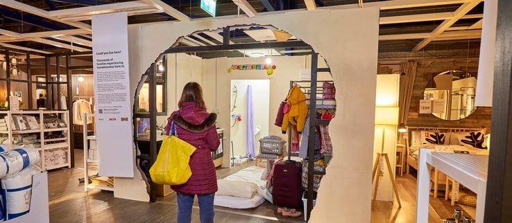 Real Life Roomset at IKEA Warrington, UK