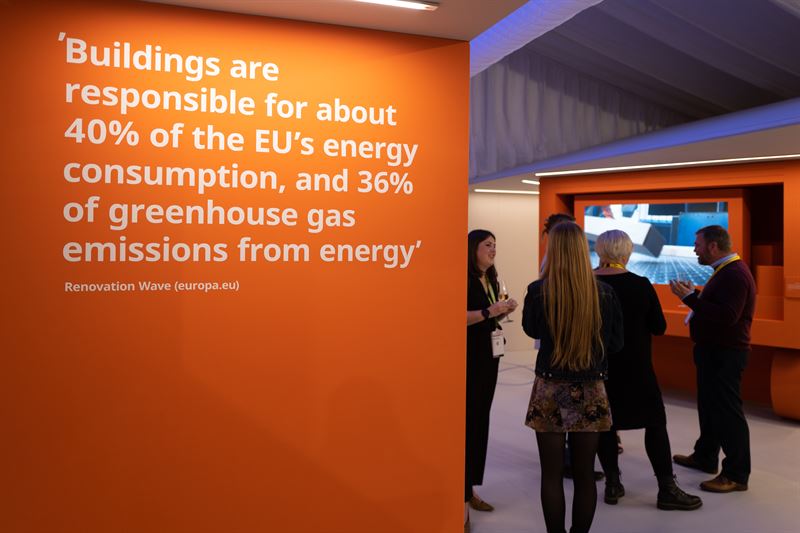 IKEA exhibition at NYT Climate Hub during COP26