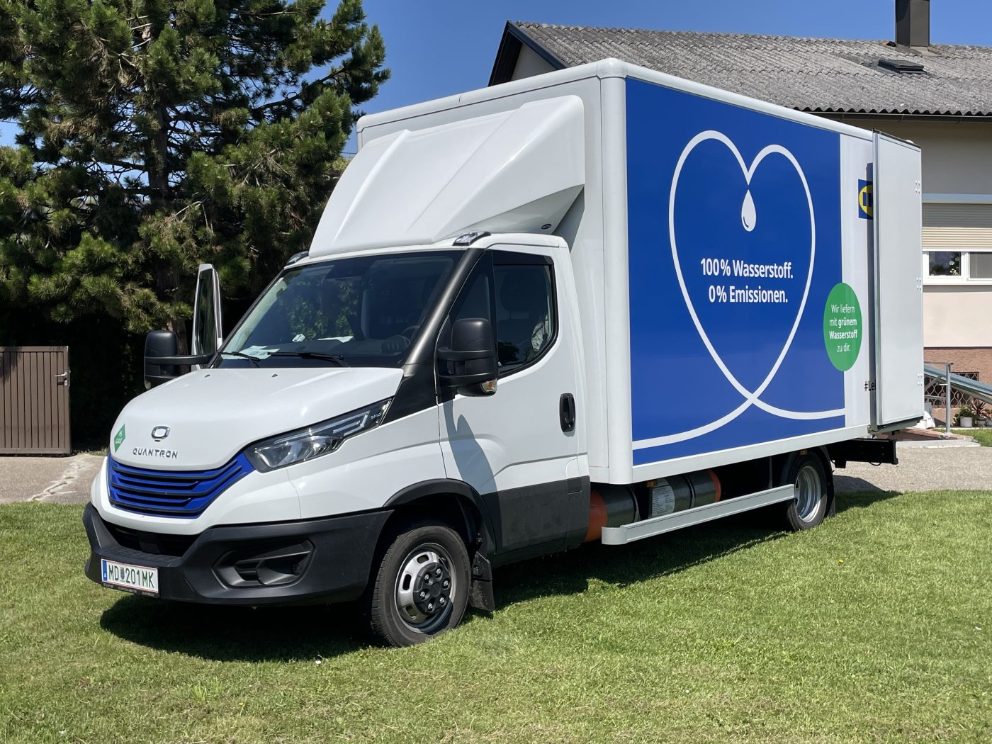 IKEA hydrogen truck home delivery